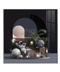 poster astronaute art contemporain