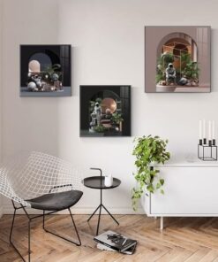 affiche astronaute art