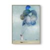 poster astronaute ballon