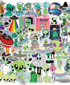 autocollant alien