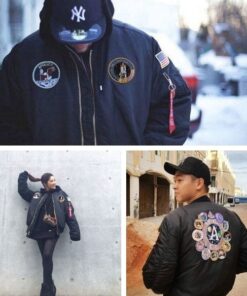 bomber nasa noir