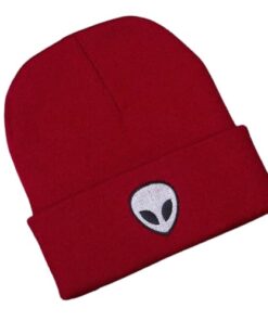 bonnet alien rouge