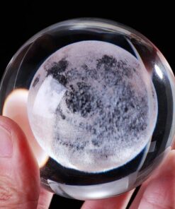 lampe boule cristal lune