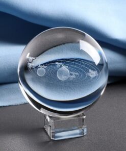 boule cristal systeme solaire