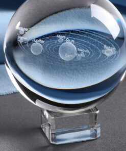 boule cristal systeme solaire