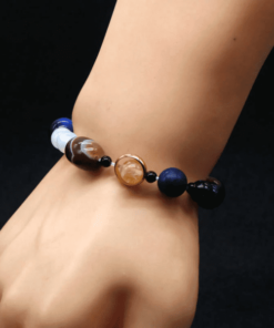 bracelet pierre systeme solaire
