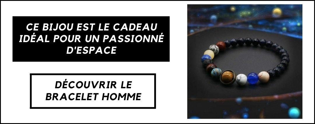 Bracelet Système Solaire Homme