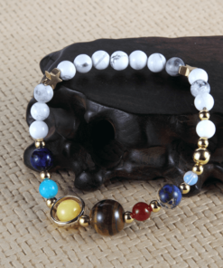 bracelet systeme solaire femme