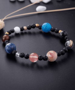 bracelet avec planete