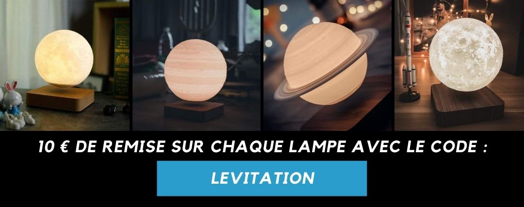 Remise Lampe Magnetique Espace