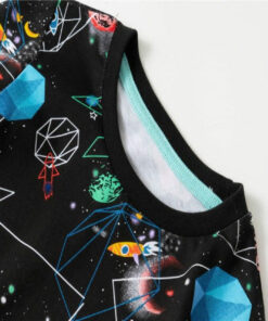 col t shirt enfant cosmos