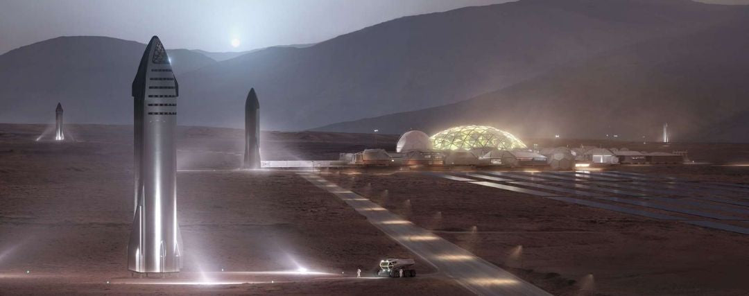 Colonie Spatiale sur Mars