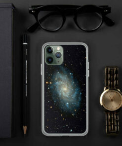 Coque iPhone 11 pro Galaxie Bleue