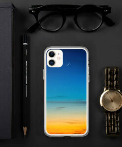 Coque iPhone 11 pro Lune Coloré
