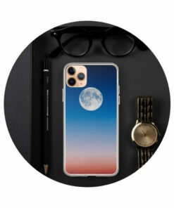 coque-iphone lune elegante