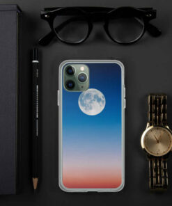 Coque iPhone 11 pro Lune Élégante
