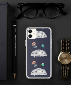 Coque iPhone 11 pro Lune Humoristique