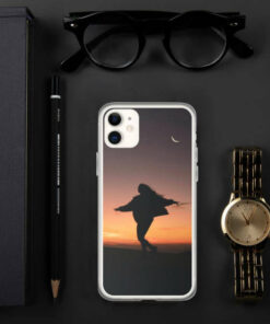 Coque iPhone 11 pro Lune Joyeuse