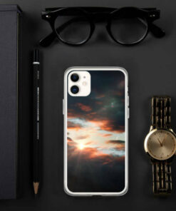 Coque iPhone 11 pro Lune Soleil