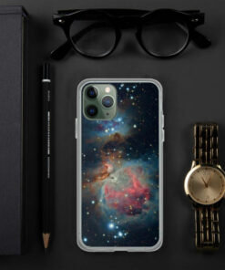 Coque iPhone 11 pro Nébuleuse Rouge