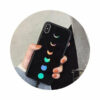 coque-iphone phase lune coloré