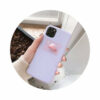 coque-iphone planete 3d mauve