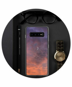 coque-samsung lune coucher de soleil
