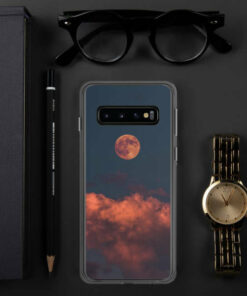 Coque Samsung s10 Lune Écarlate