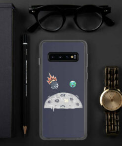 Coque Samsung s10 Lune Humour