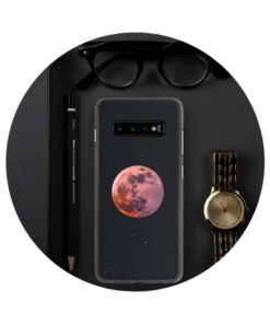 coque-samsung lune rouge