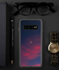 Coque Samsung s10 Lune Rougeâtre