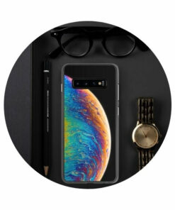 coque-samsung planete multicolore
