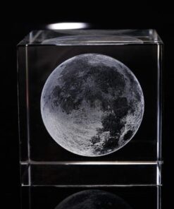 lune 3d cristal