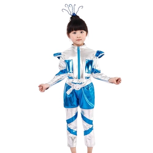 deguisement-futuriste deguisement robot fille