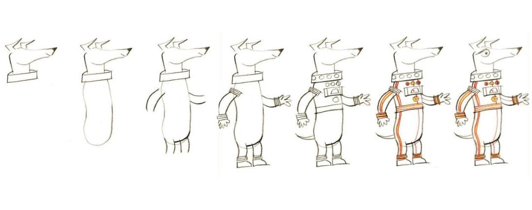 Dessin Chien Astronaute