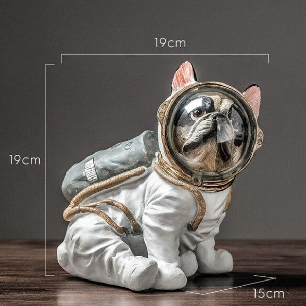figurine-astronaute-assis figurine astronaute chien assis