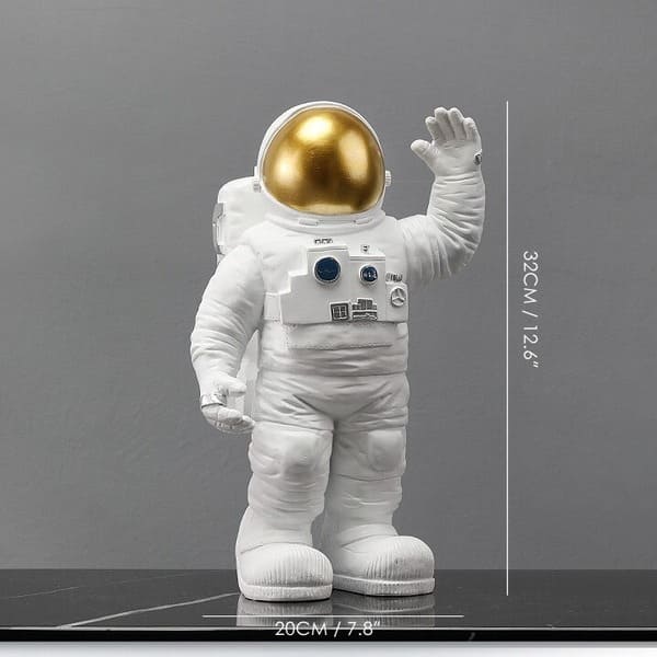 figurine-astronaute-geantor Grosse Figurine Astronaute or