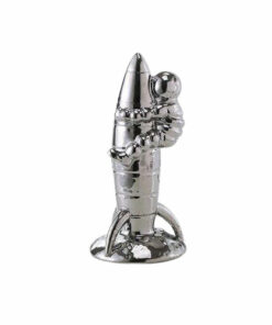 figurine-fusee-astronaute argent