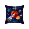 housse de coussin conquete spatiale
