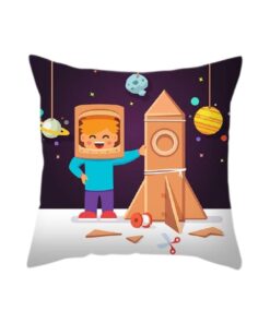 housse de coussin petit astronaute