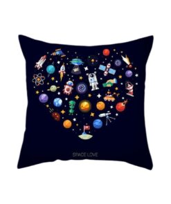 housse de coussin space love