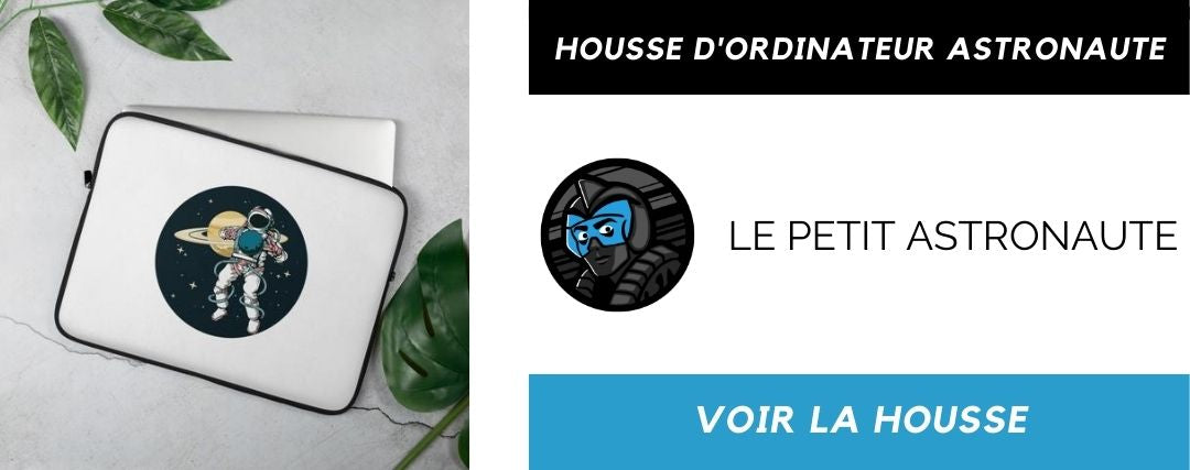 Housse Ordinateur Astronaute