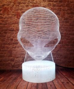 lampe alien 3d
