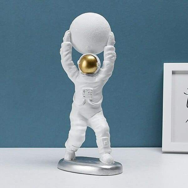 lampe-astronaute-lanceur-lune figurine led astronaute