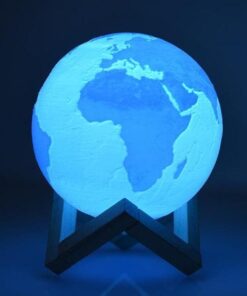 lampe chevet globe terrestre