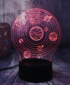 lampe de chevet systeme solaire