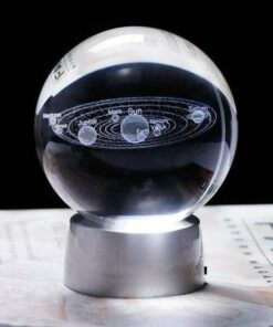 lampe cristal systeme solaire