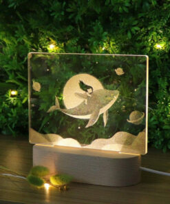 lampe espace baleine