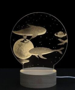 lampe espace planete