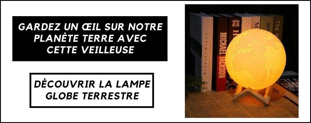 Lampe Globe Terrestre